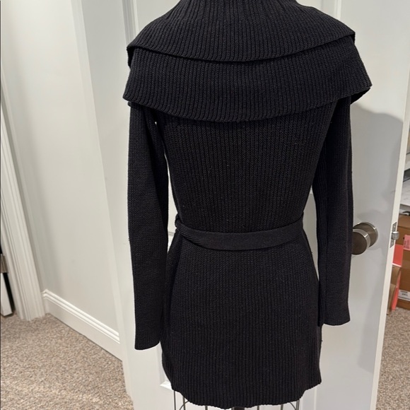 Elie Tahari Black Shawl Collar Cardigan - Picture 3 of 5